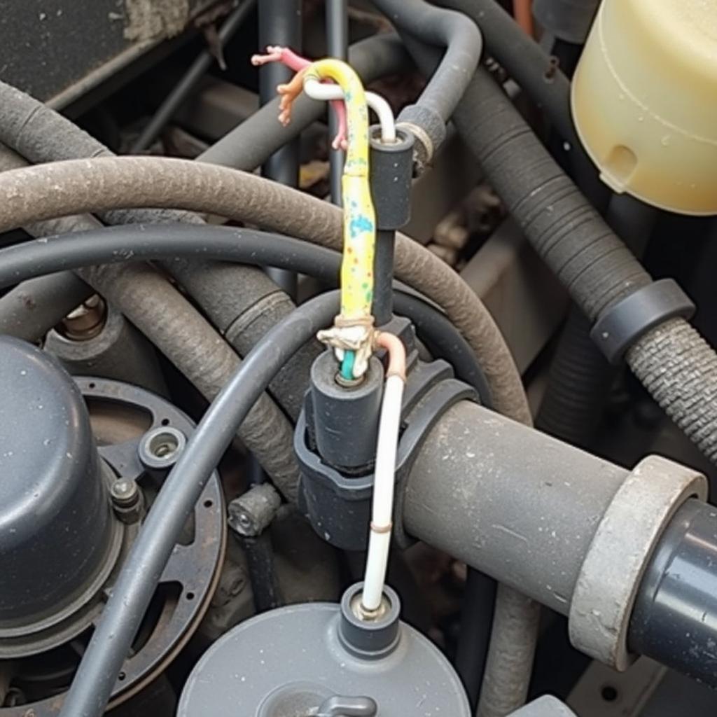  Damaged ABS Wiring Harness 