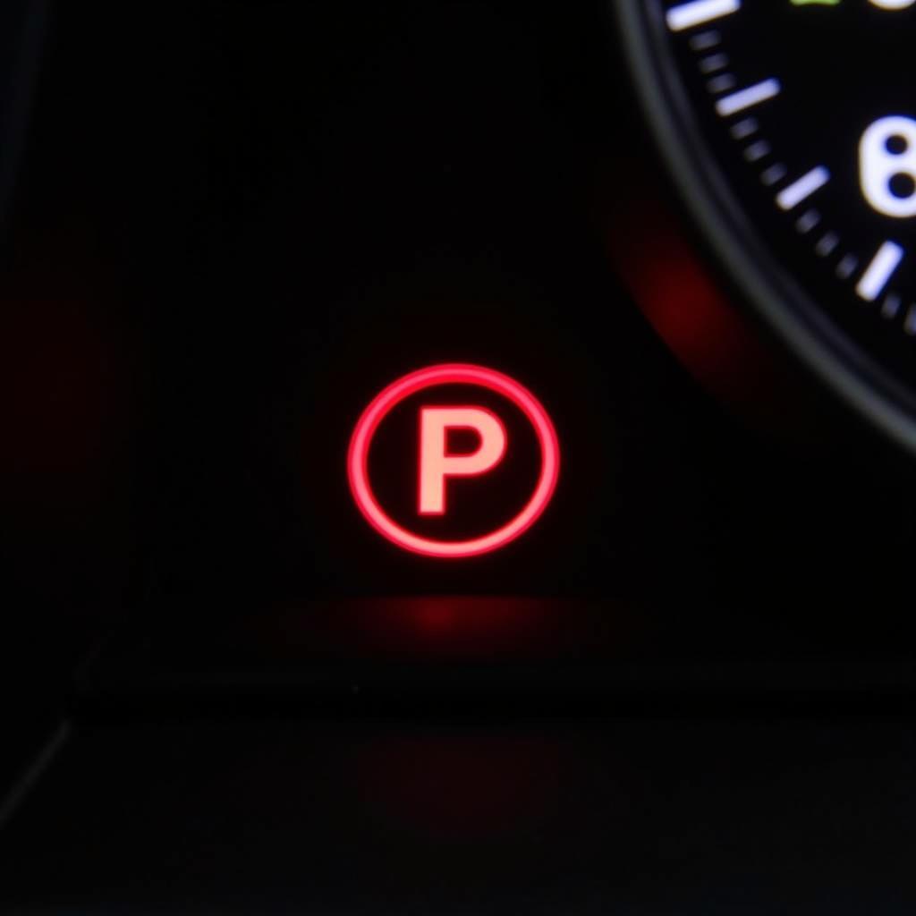 Dashboard Parking Brake Warning Light