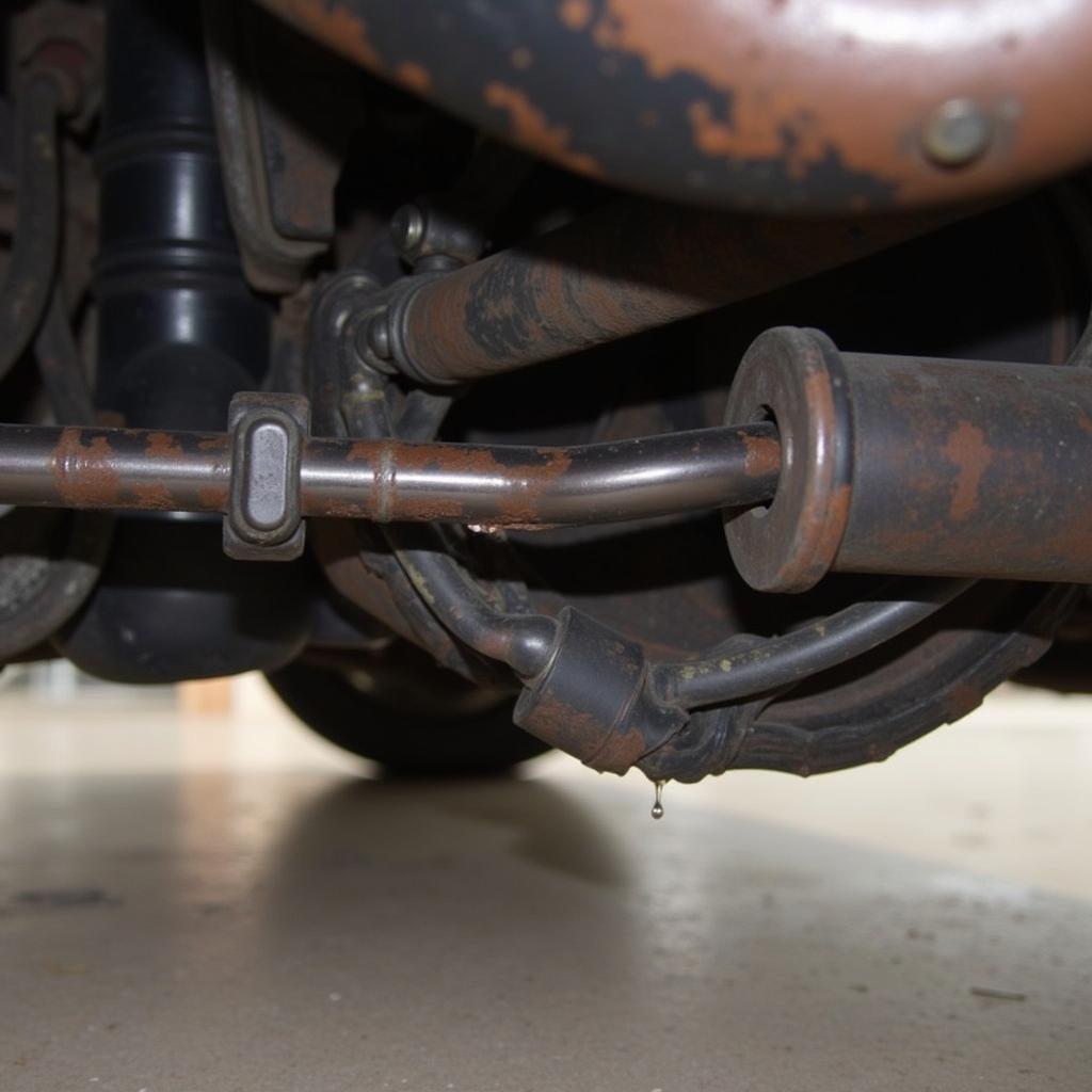 Brake Line Leak