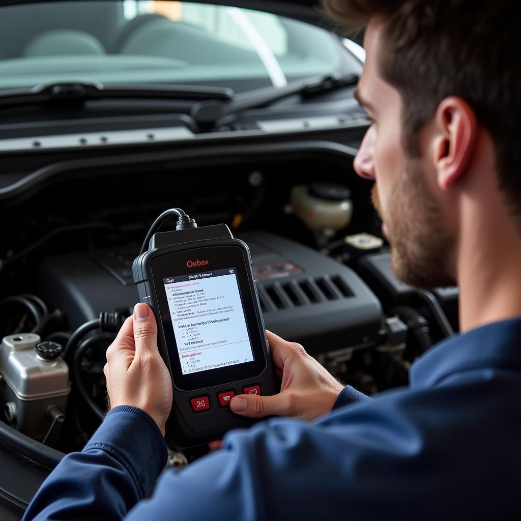 Using a Diagnostic Scanner for Brake Test