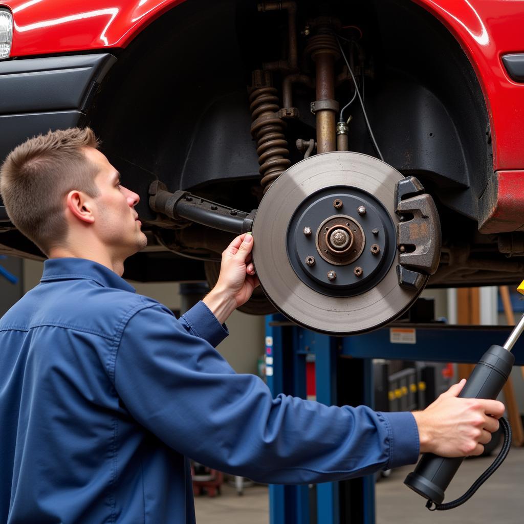 Dodge Neon Brake Inspection