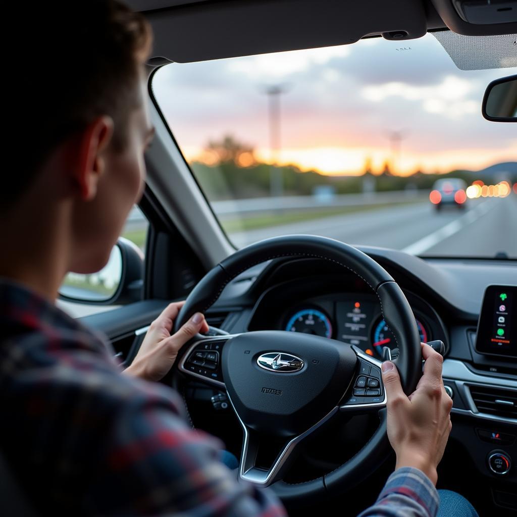 Driver Using Full Color Active Driving Display