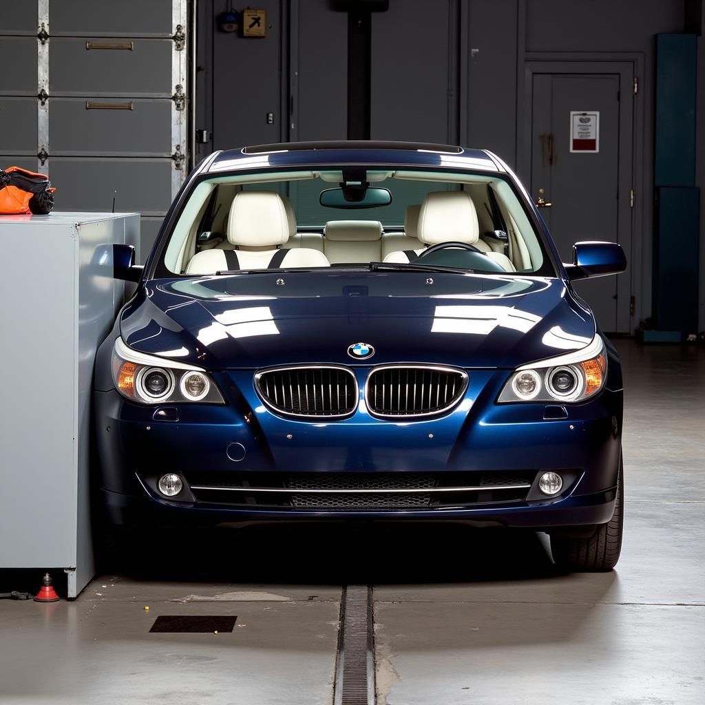 BMW E60 Crash Test