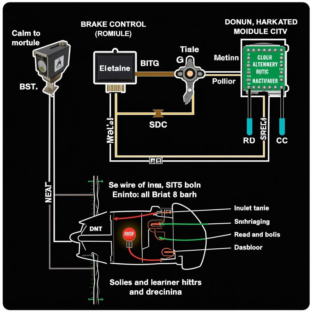 Electric Parking Brake System Components