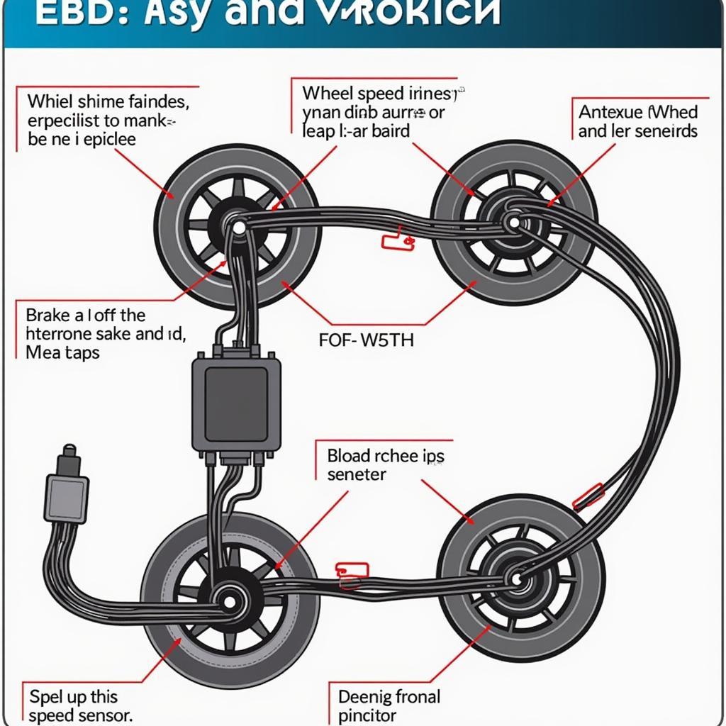 Electronic Brake Force Distribution System Diagram