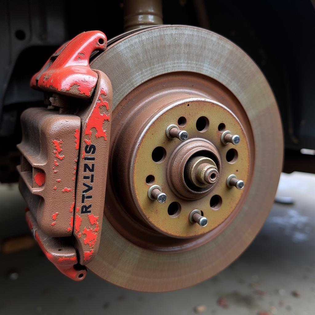 Scion tC Faulty Brake Caliper