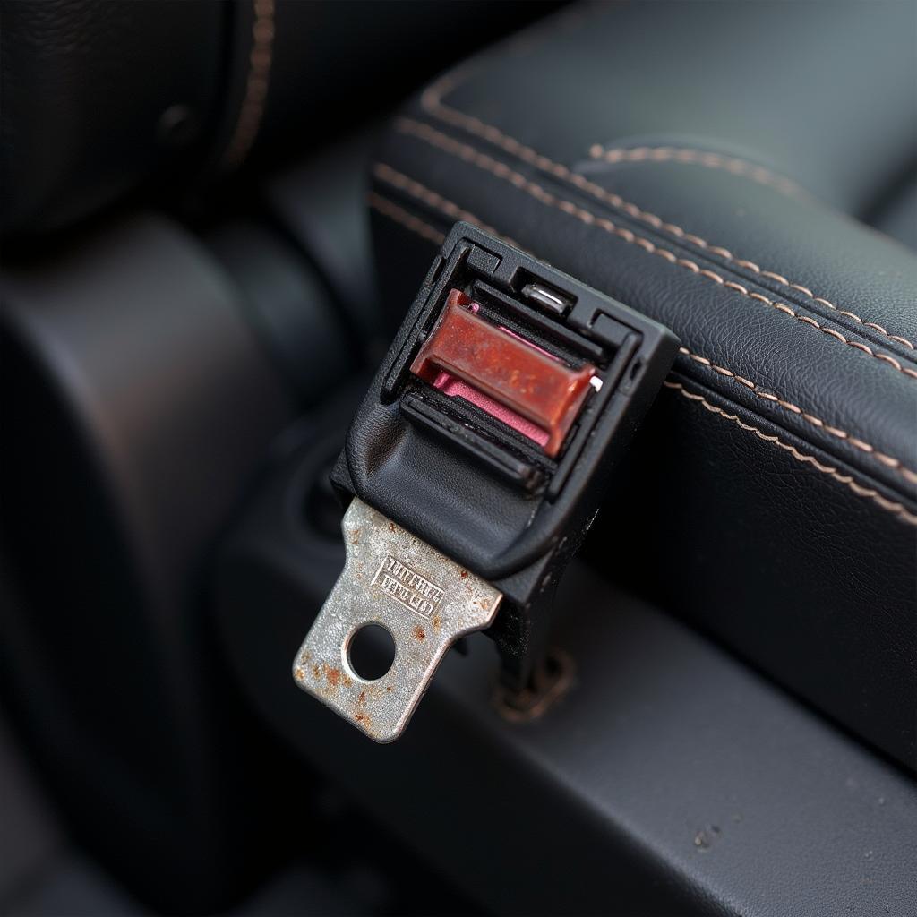 Faulty Seat Belt Buckle Sensor