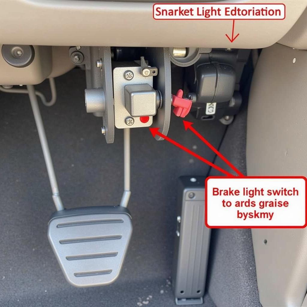 Ford Econoline Brake Light Switch Inspection