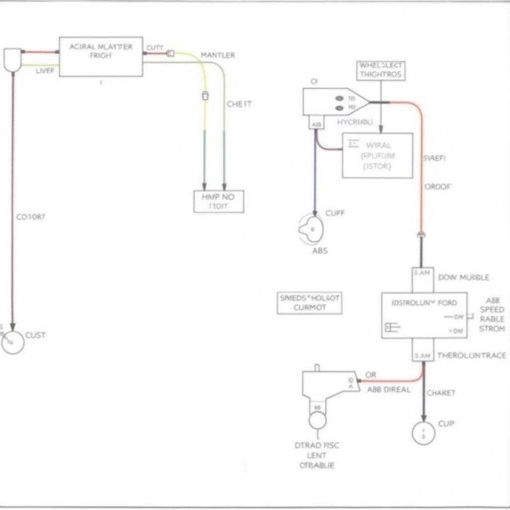 Ford Escape ABS Wiring Diagram