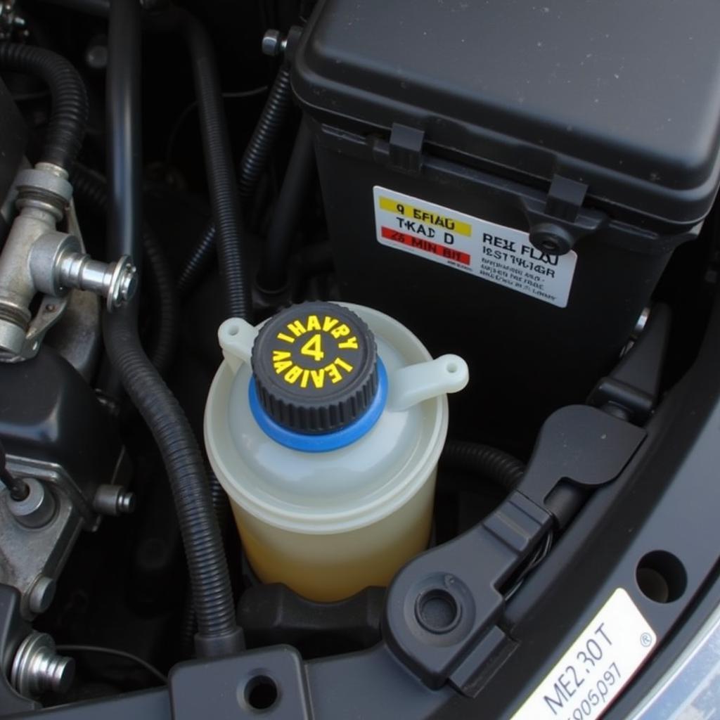 Ford Fiesta Brake Fluid Reservoir