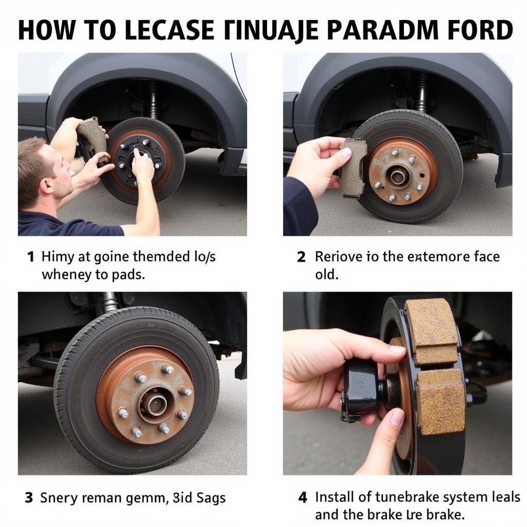 Replacing Brake Pads on a 2008 Ford Transit