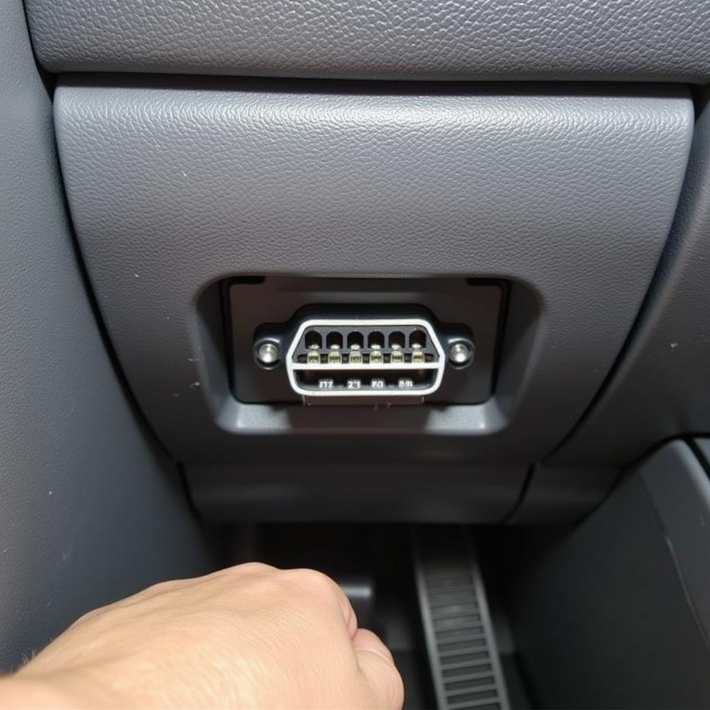 OBD-II Port Location in Ford Transit