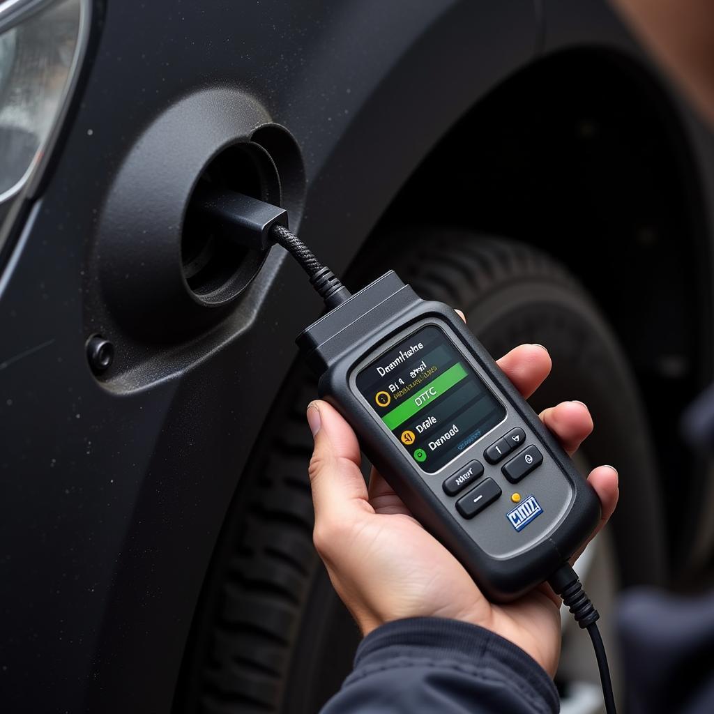 Diagnosing the GM Brake Warning Light Connector Issue Using an OBD-II Scanner