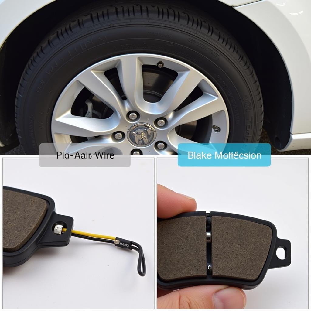 Brake Pad Wear Sensor on a Volkswagen Golf Mk7