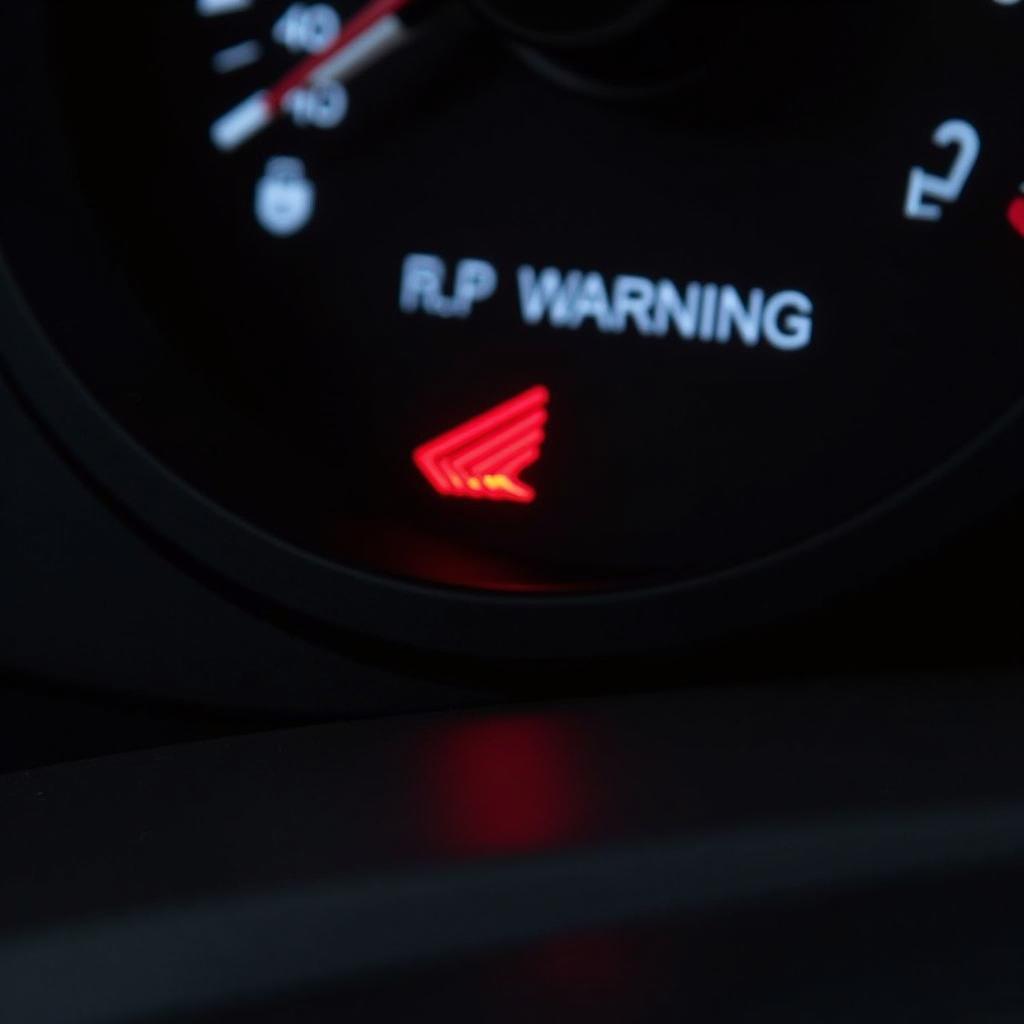 Honda Dashboard Brake Warning Light