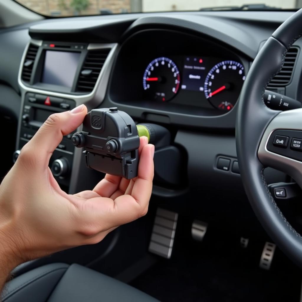 Replacing a Brake Light Switch in a Hyundai Sonata