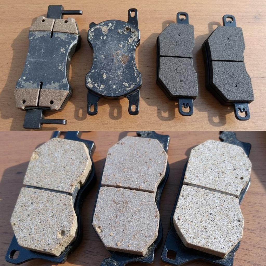 Worn Brake Pads on Hyundai Tucson