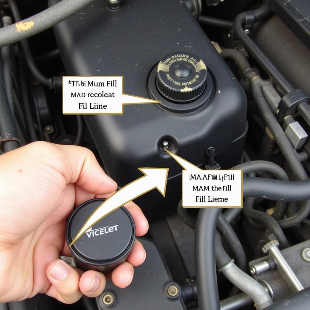 Checking the Brake Fluid Reservoir in an Acura Integra