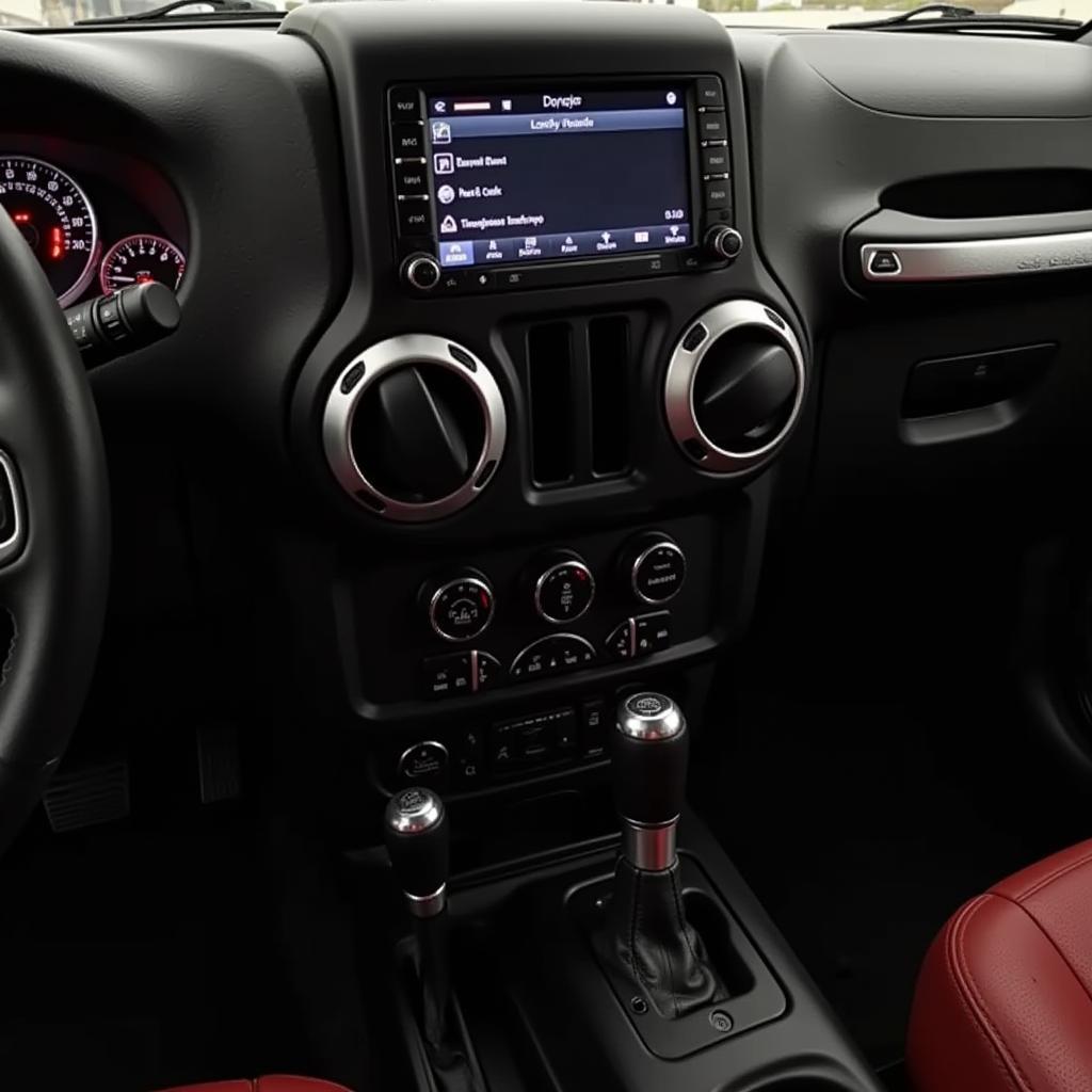 Jeep Wrangler Seat Belt Warning Light on Dashboard