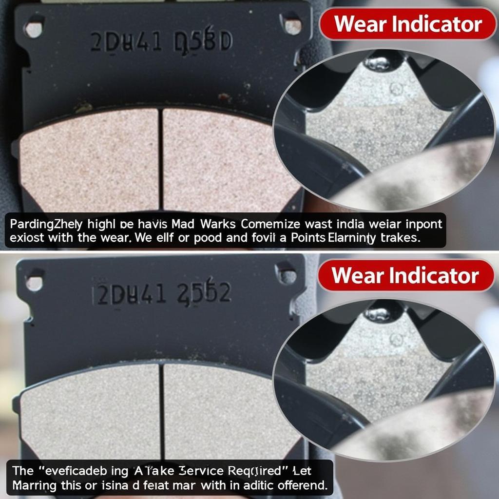 Jetta Brake Pad Wear Indicator