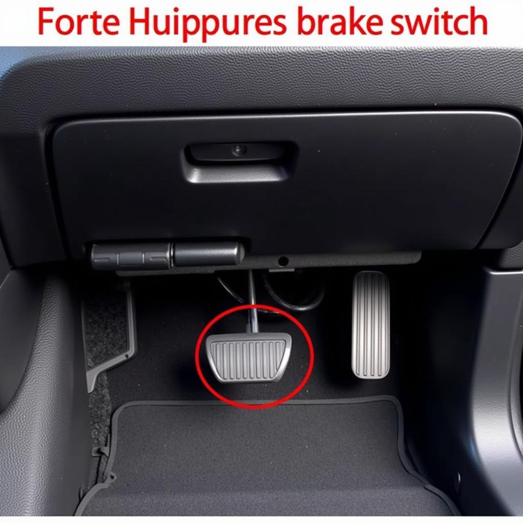 2016 Kia Forte Brake Switch Location