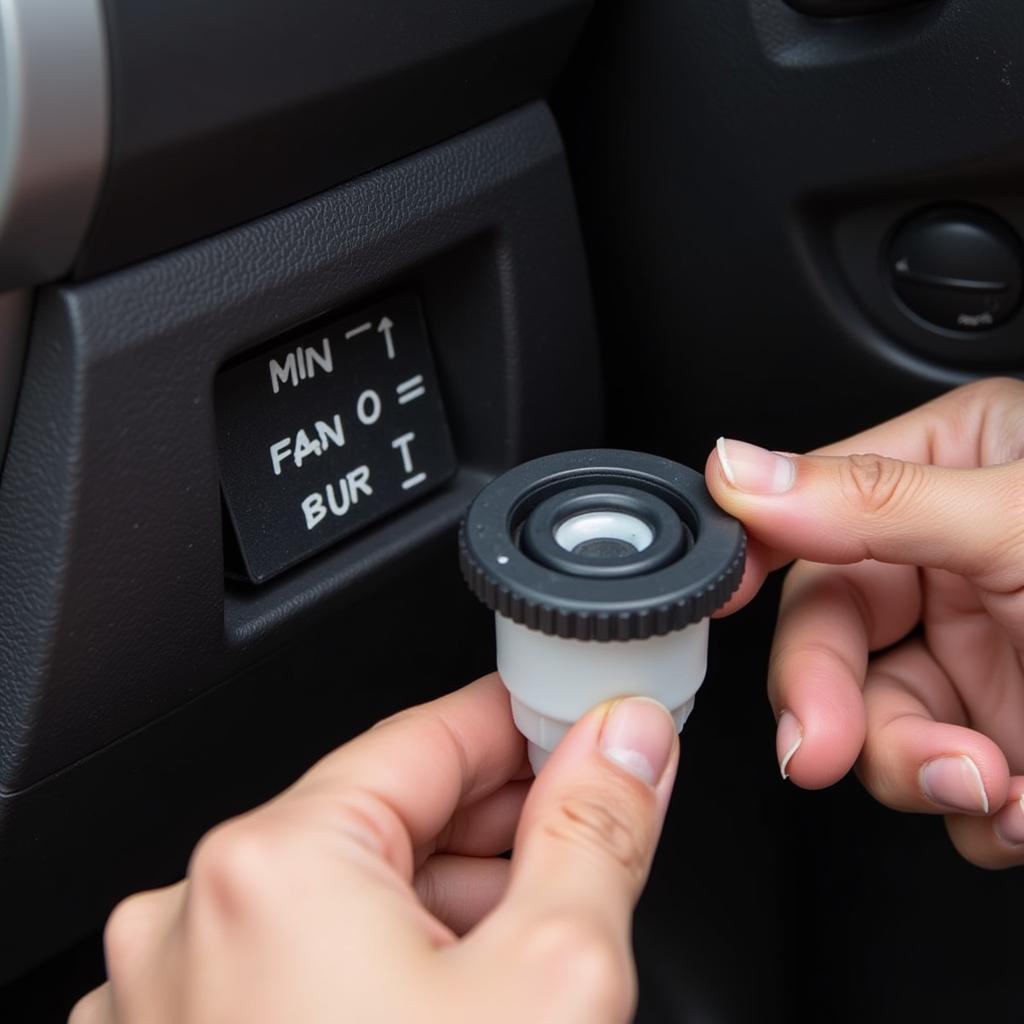 Checking the Brake Fluid Level