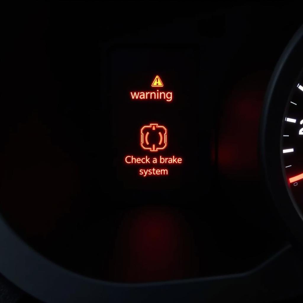 Kia Sportage Brake Warning Light