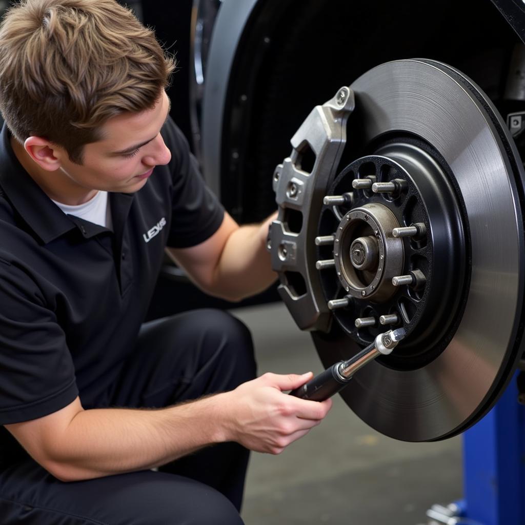 Professional Lexus Brake System Inspection