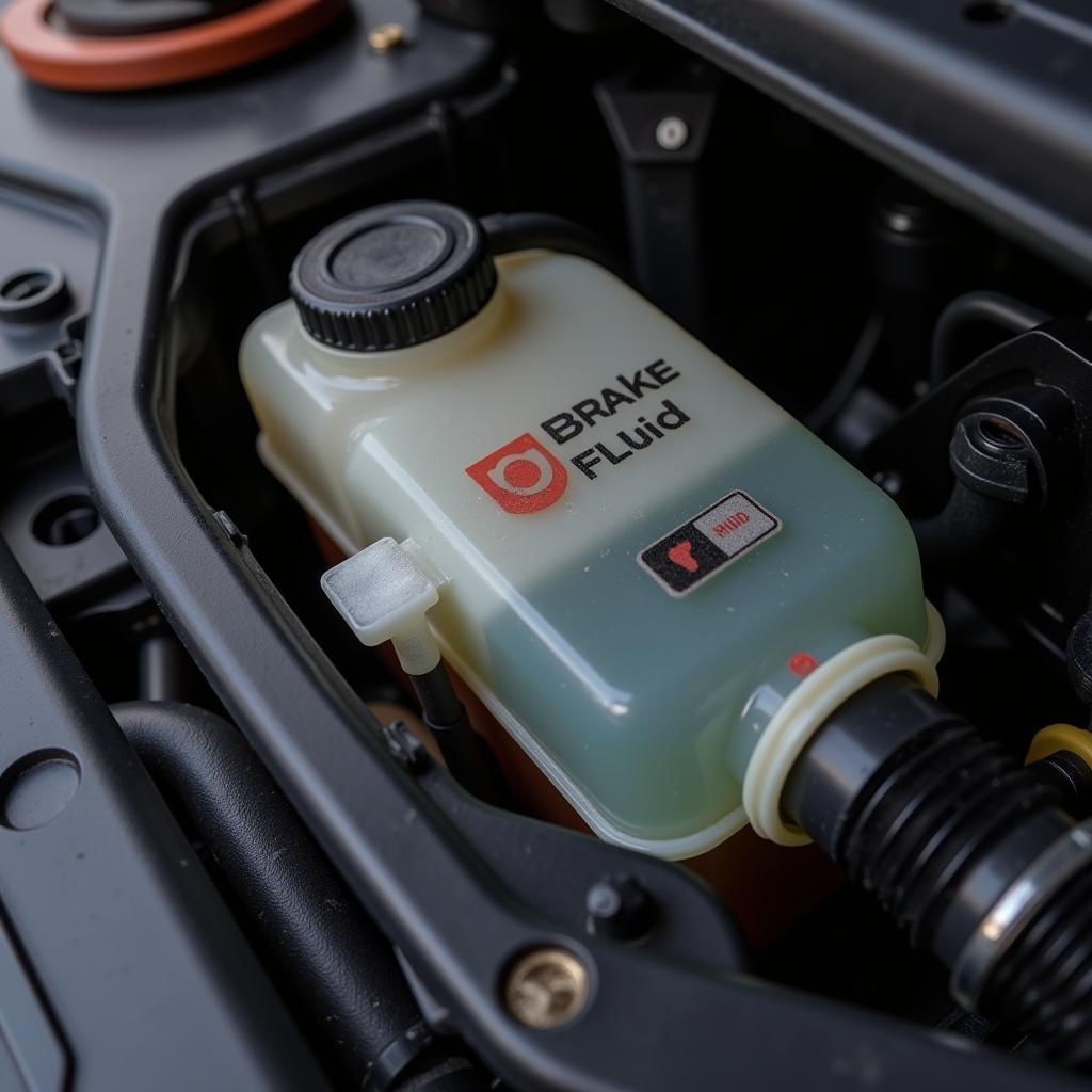 BMW E46 Low Brake Fluid