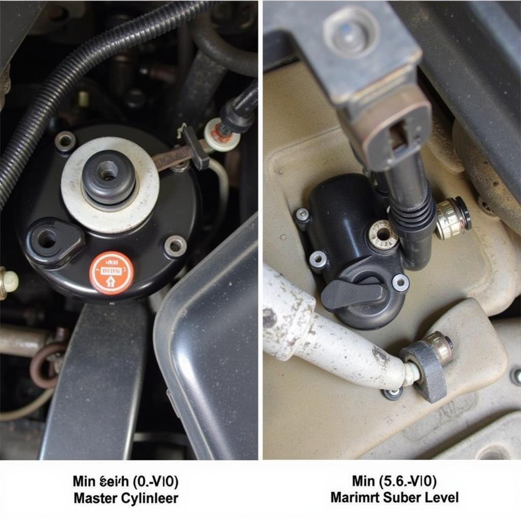 Checking Brake Fluid Level in 2001 Ford F250