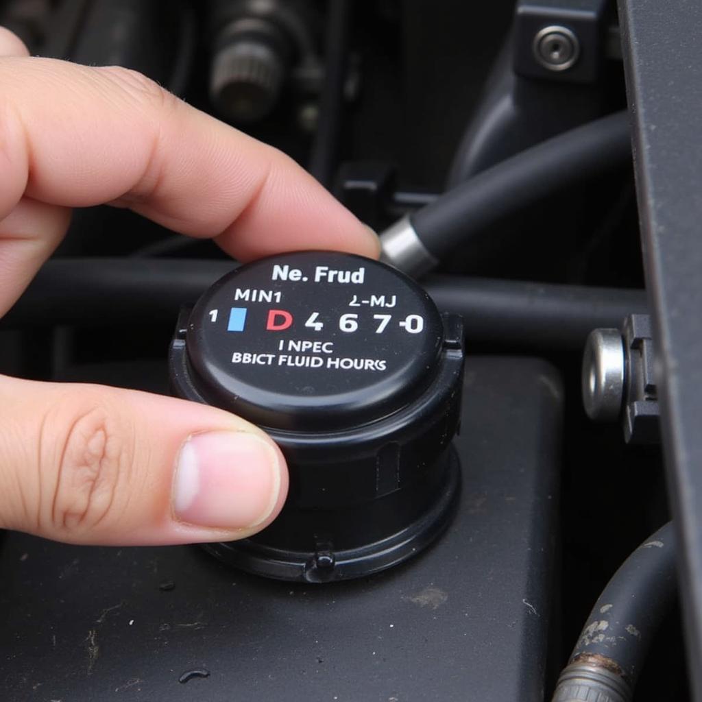 Checking Brake Fluid Level in a Ford Focus