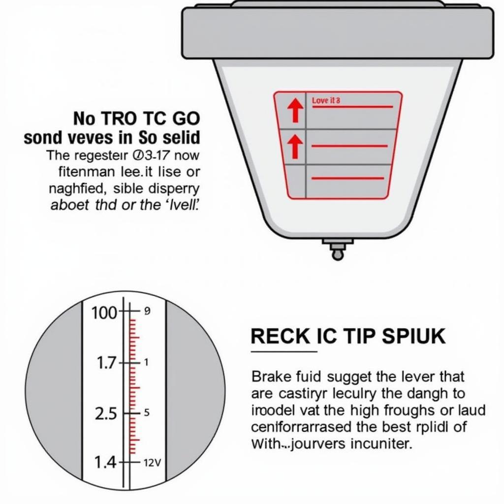 Measuring Low Brake Fluid Level