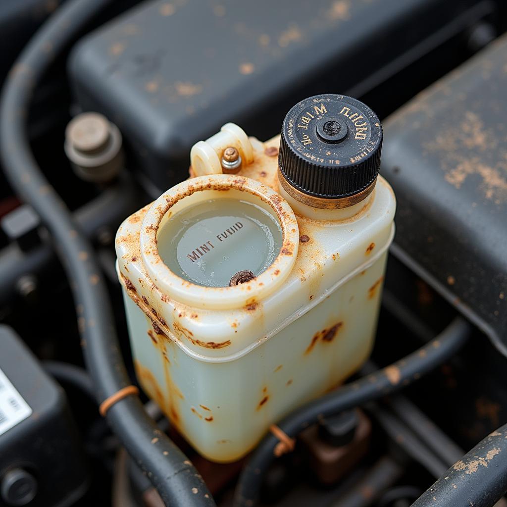 Low Brake Fluid Reservoir