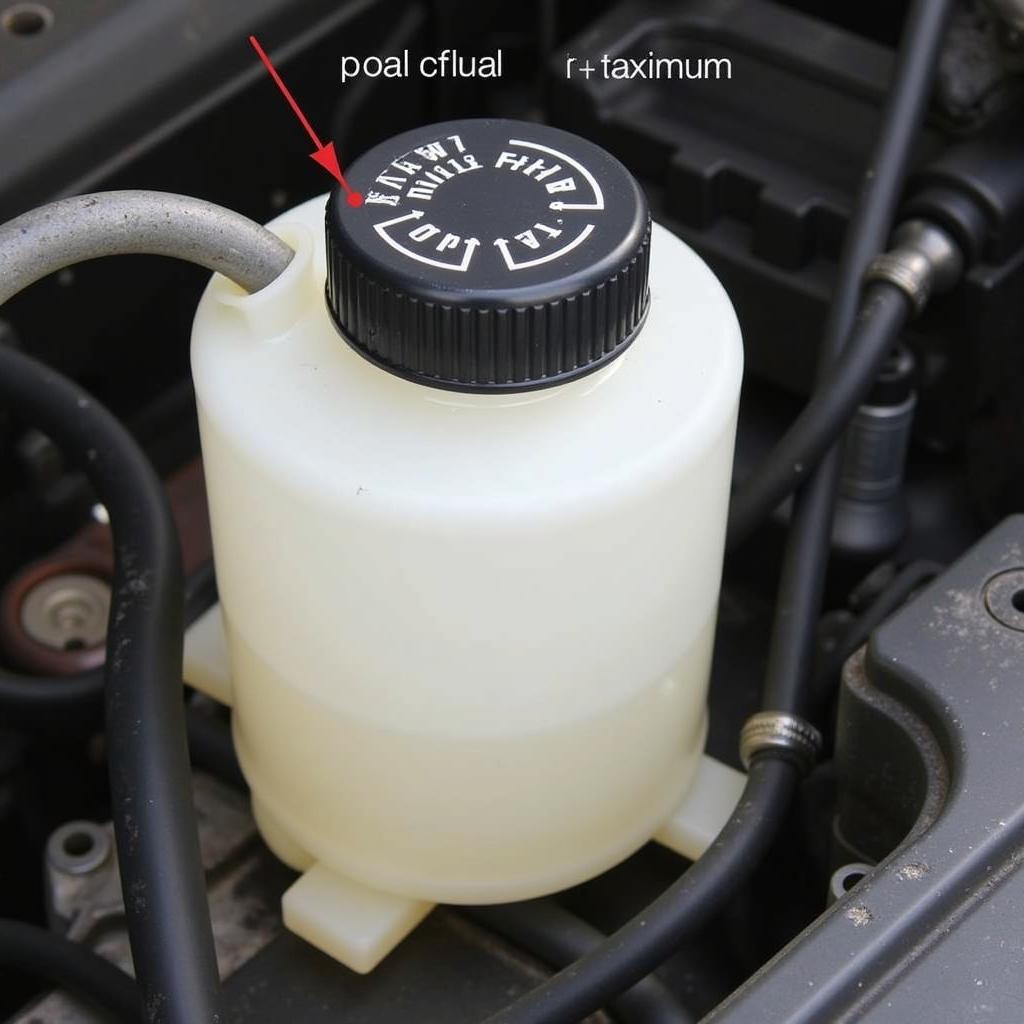 2000 Toyota Camry Low Brake Fluid Reservoir