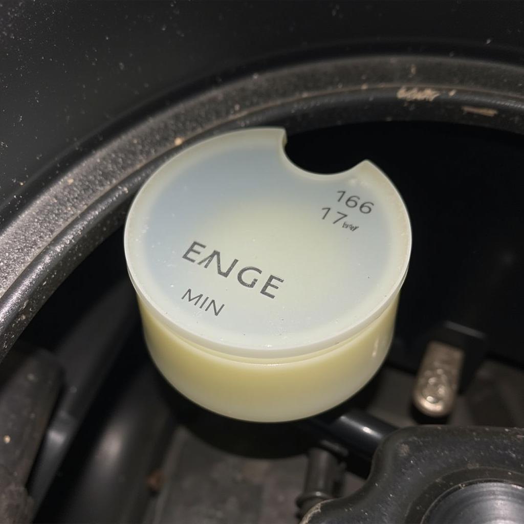 Low Brake Fluid Reservoir