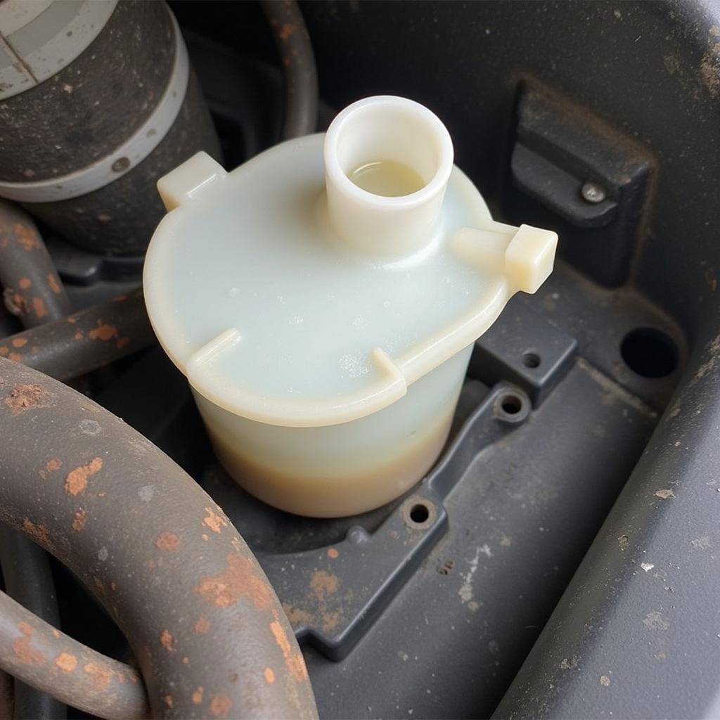 Low Brake Fluid Reservoir