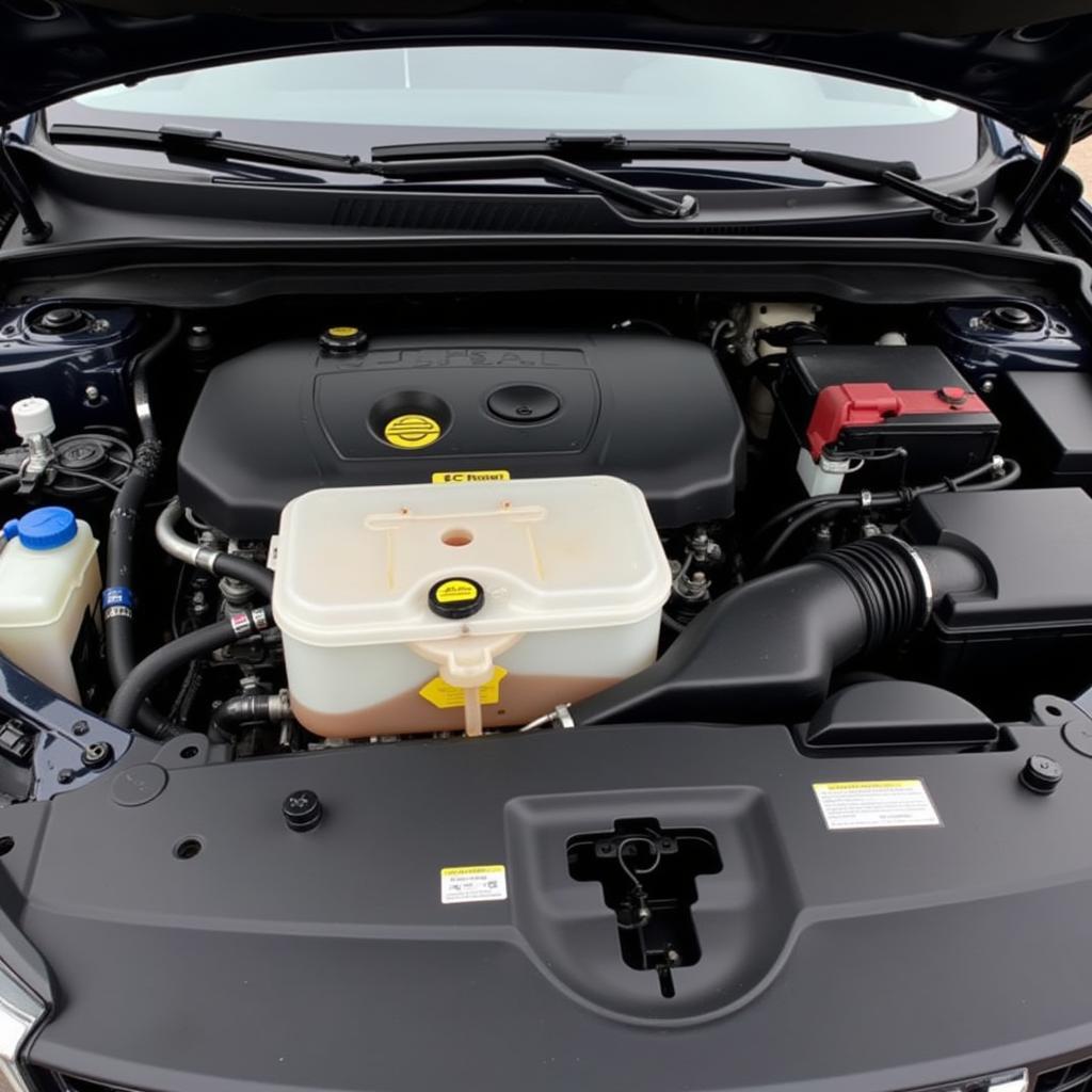 Nissan Qashqai Low Brake Fluid Reservoir