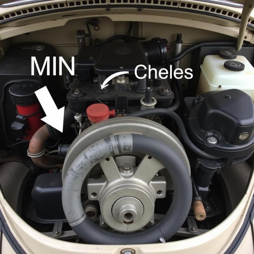 1969 VW Beetle Low Brake Fluid