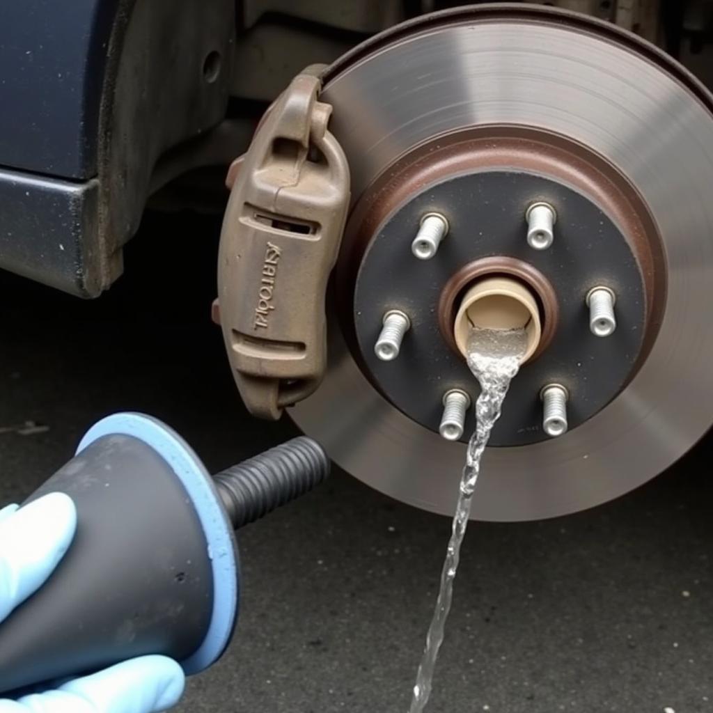 Flushing the Brake Fluid in a Mazda 6