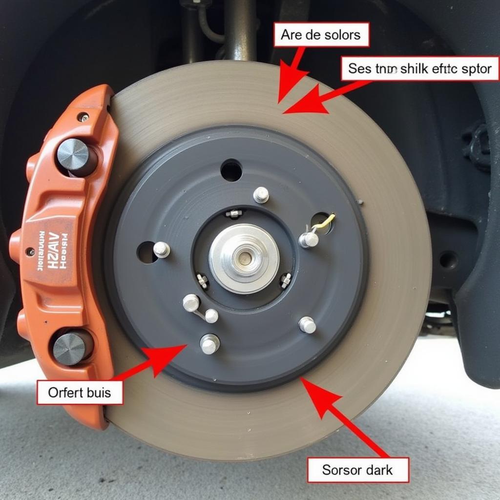 Mercedes A Class Brake Pad Wear Sensor Location