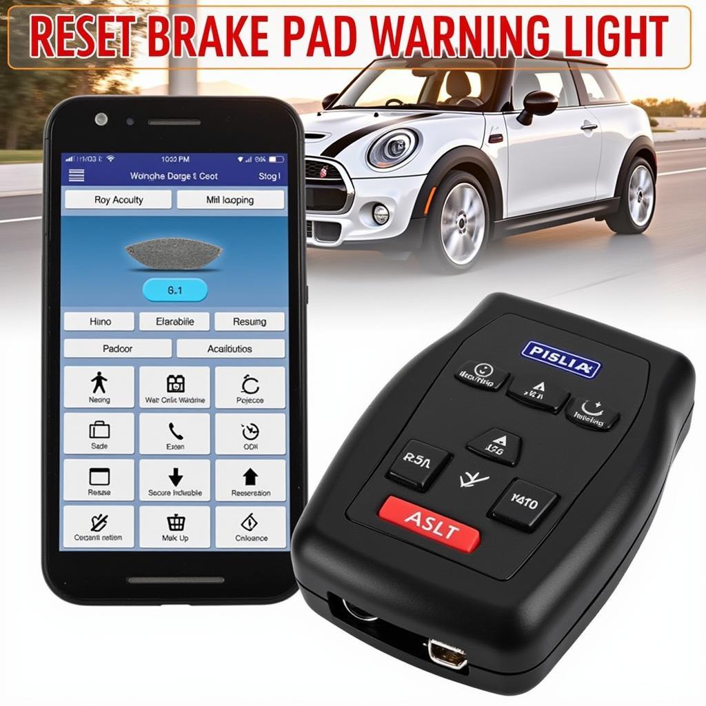 Using a Diagnostic Tool to Reset Brake Pad Warning Light