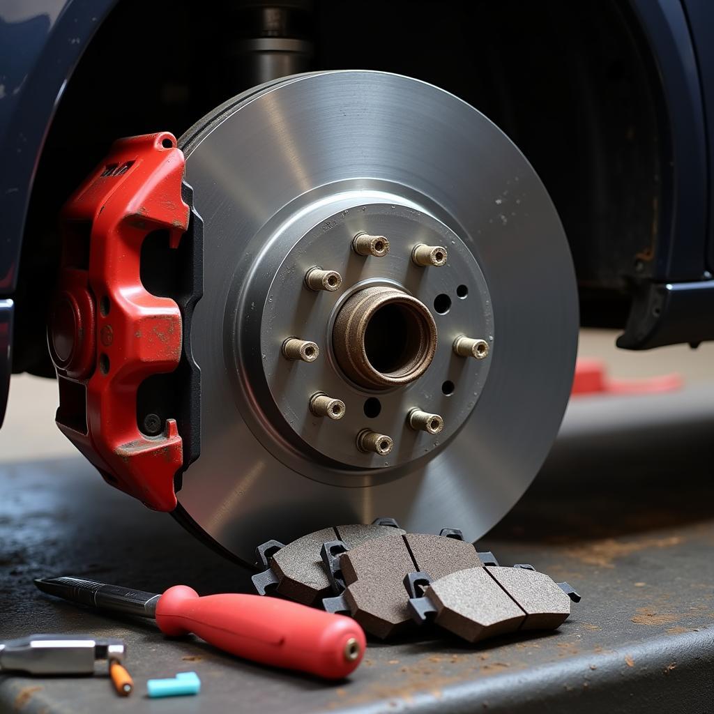 Ford Mondeo Brake Pad Replacement