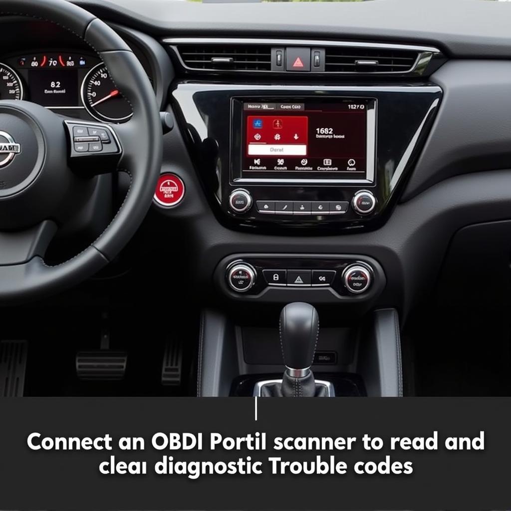 Nissan Kicks OBD-II Port Location