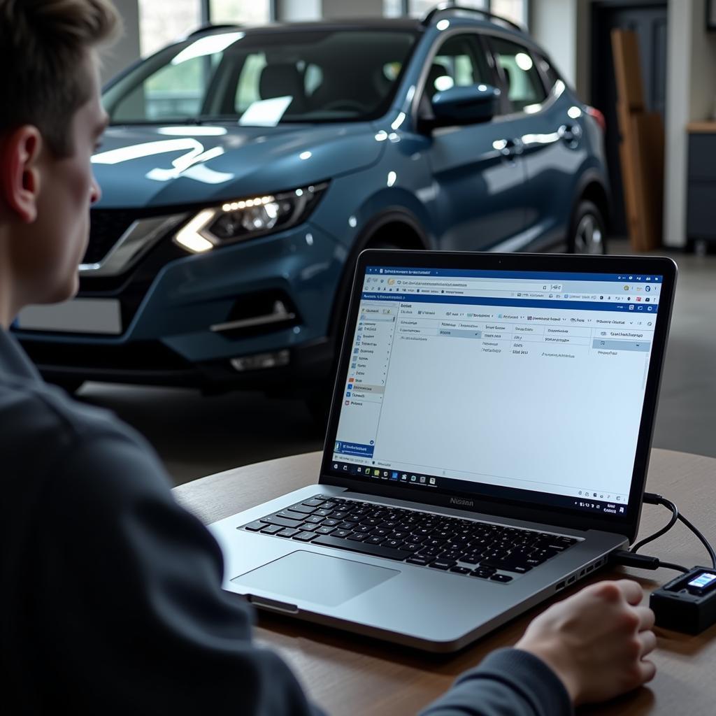 Nissan Qashqai Remote Diagnostics in Action