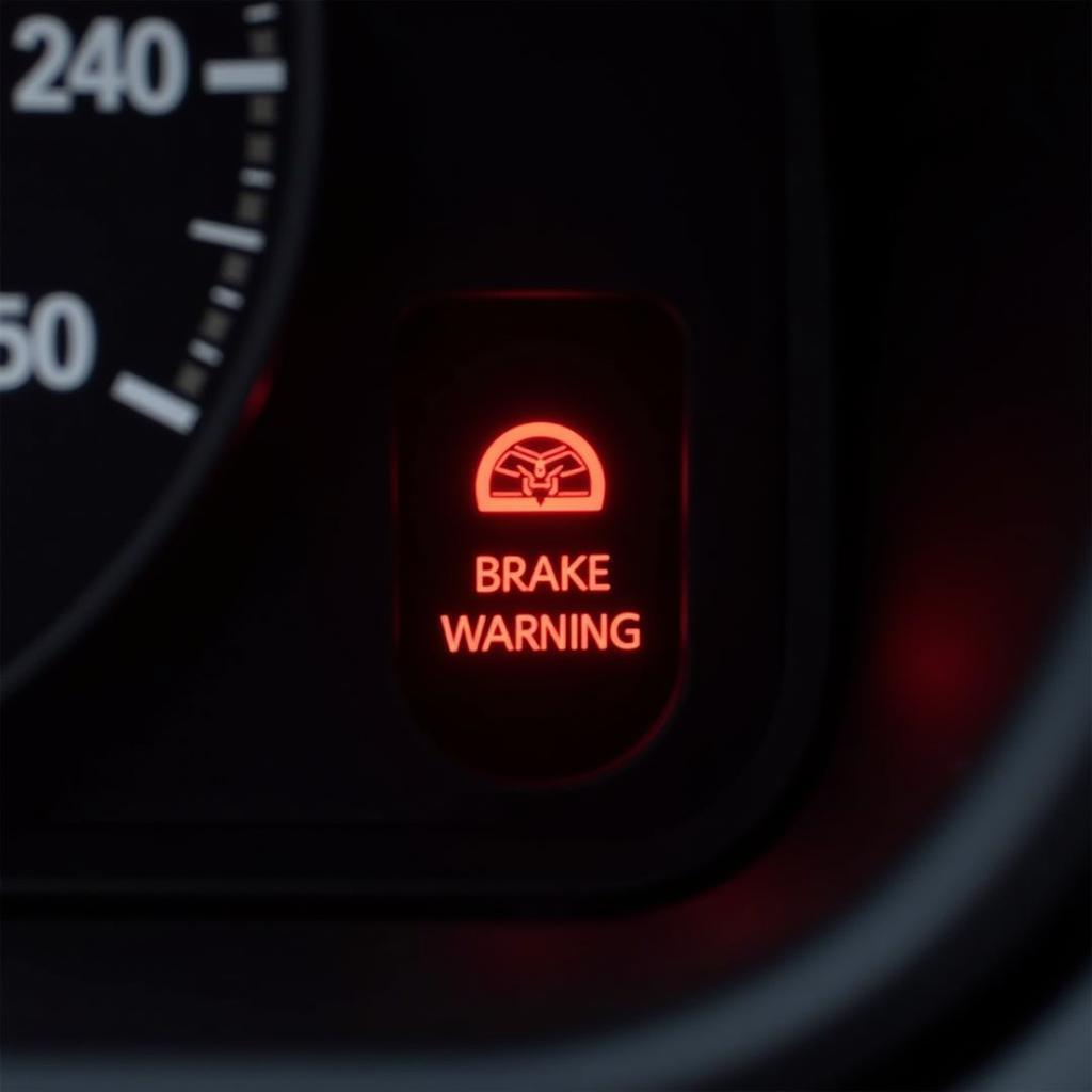 Nissan Quest Brake Warning Light on Dashboard