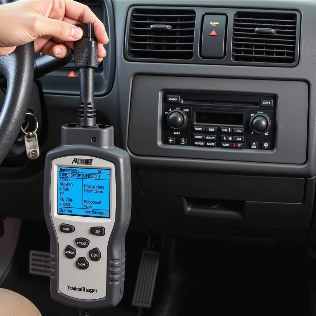 Using an OBD-II Scanner on a 2002 Chevy Trailblazer