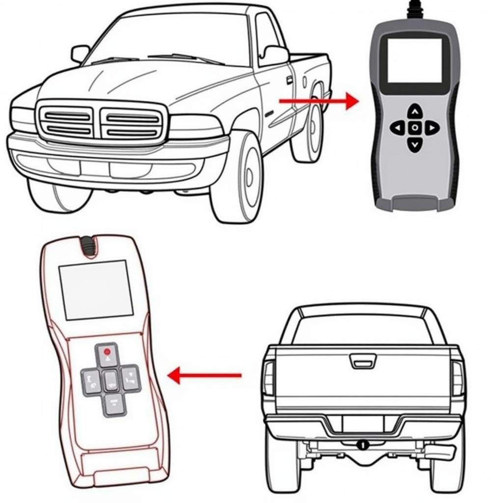 Using an OBD-II Scanner on a 2001 Dodge Dakota