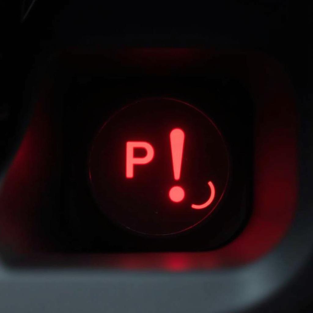 parking brake warning light