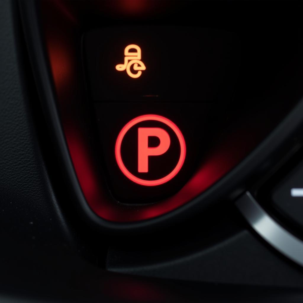 Parking Brake Warning Light on Dashboard