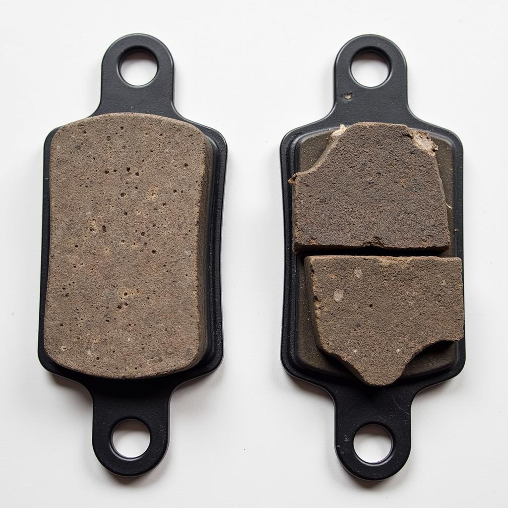 Passat B6 Worn Brake Pads